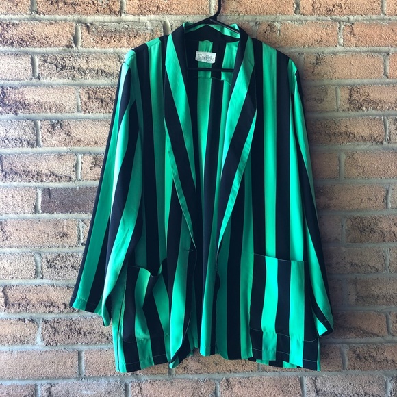 Liz Moody Jackets & Blazers - LIZ MOODY | Vintage oversized striped blazer